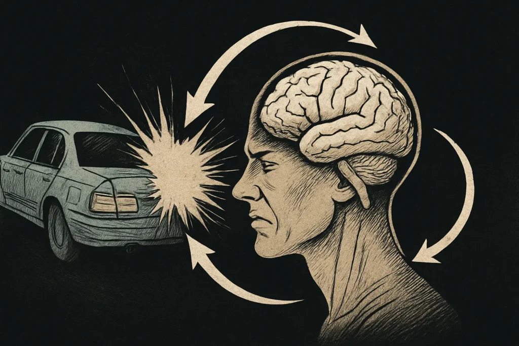Whiplash and the Brain: Microstructural Injuries in White Matter