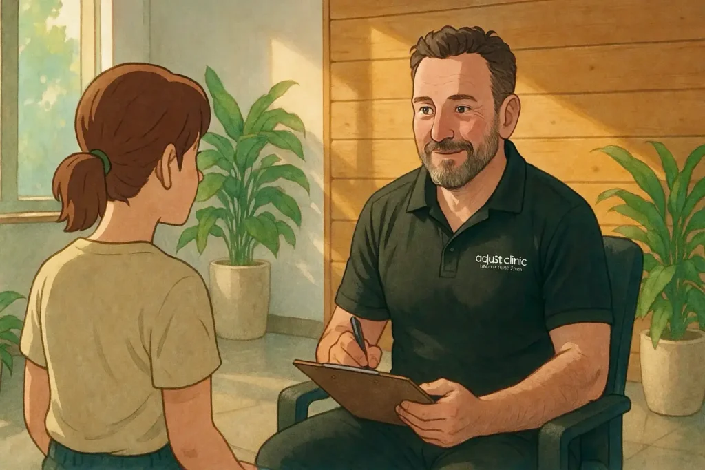 Thorough chiropractic evaluation in clinic