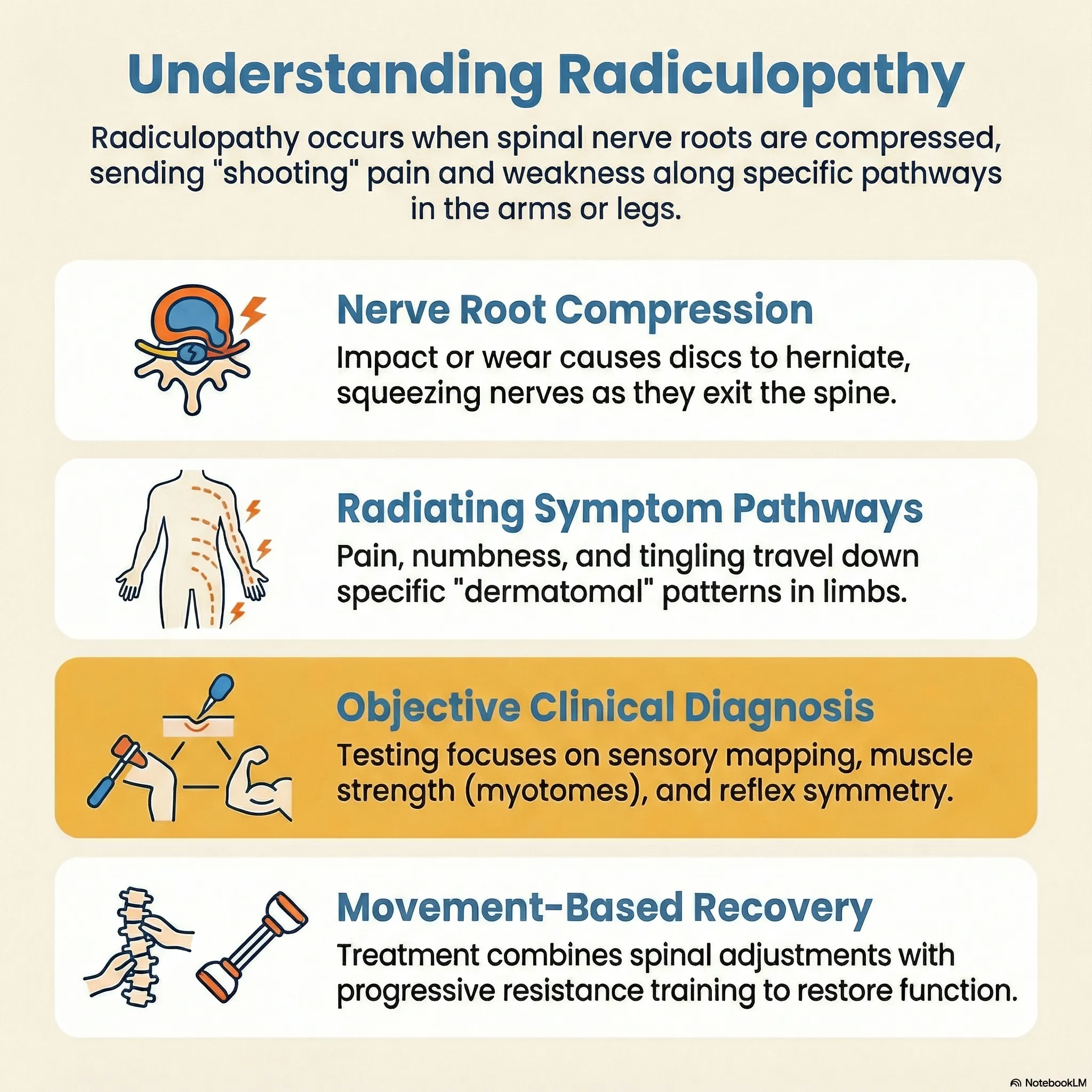 Understanding radiculopathy — nerve pain diagnosis and treatment