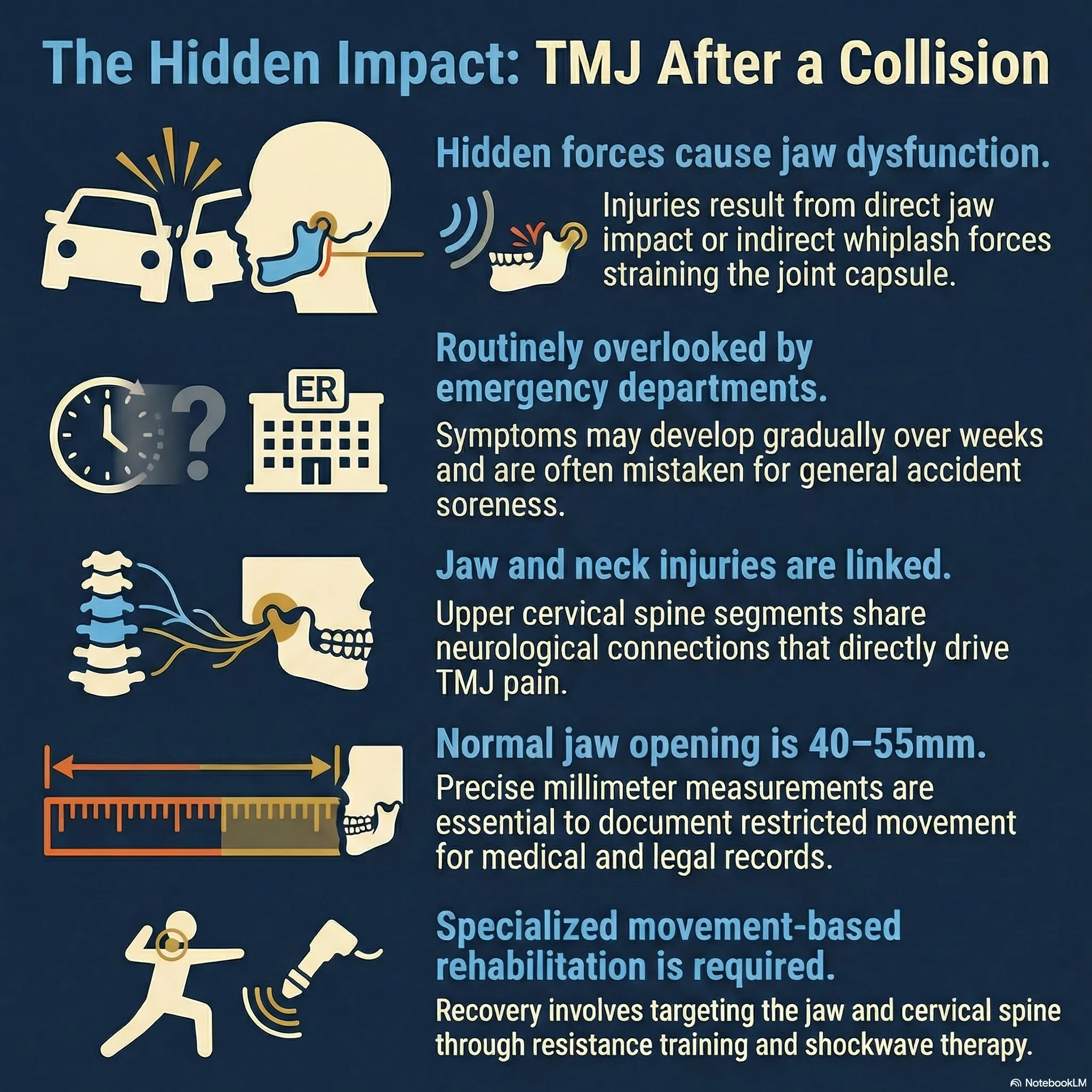 The hidden impact — TMJ disorders after car accidents