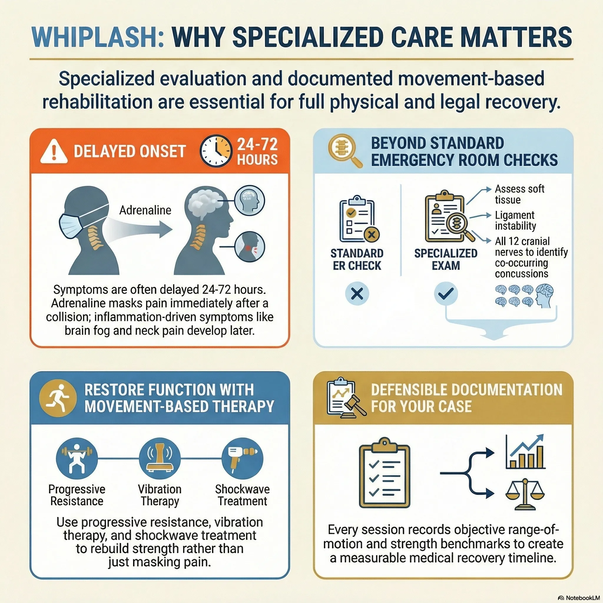 Whiplash injury treatment at adjust.clinic in Petaluma, CA