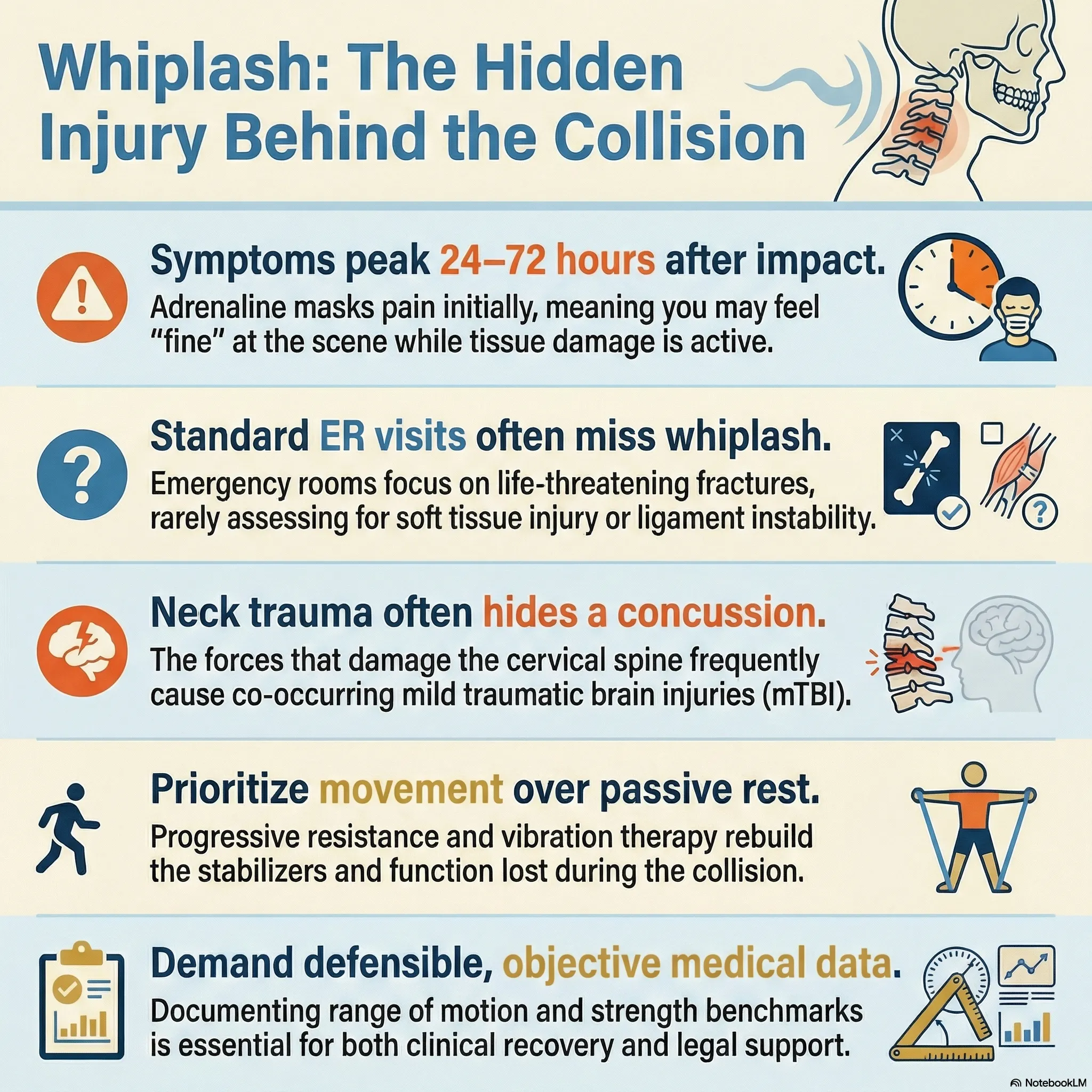 Whiplash treatment and documentation at adjust.clinic