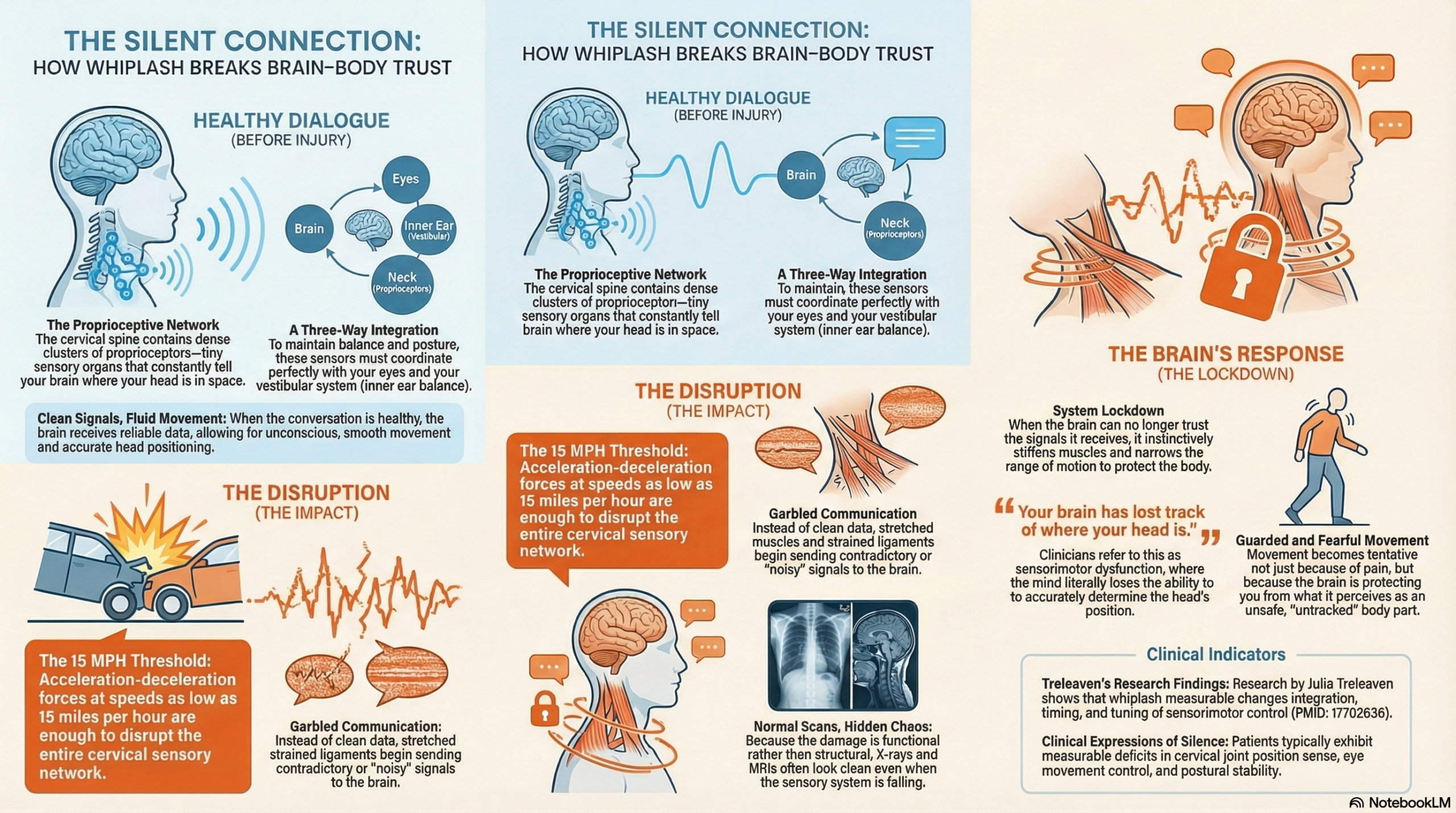 Trust Between Brain and Body: Why Rehabilitation After Whiplash Is Really About Restoring a Conversation 5 When the Conversation Goes Silent illustration