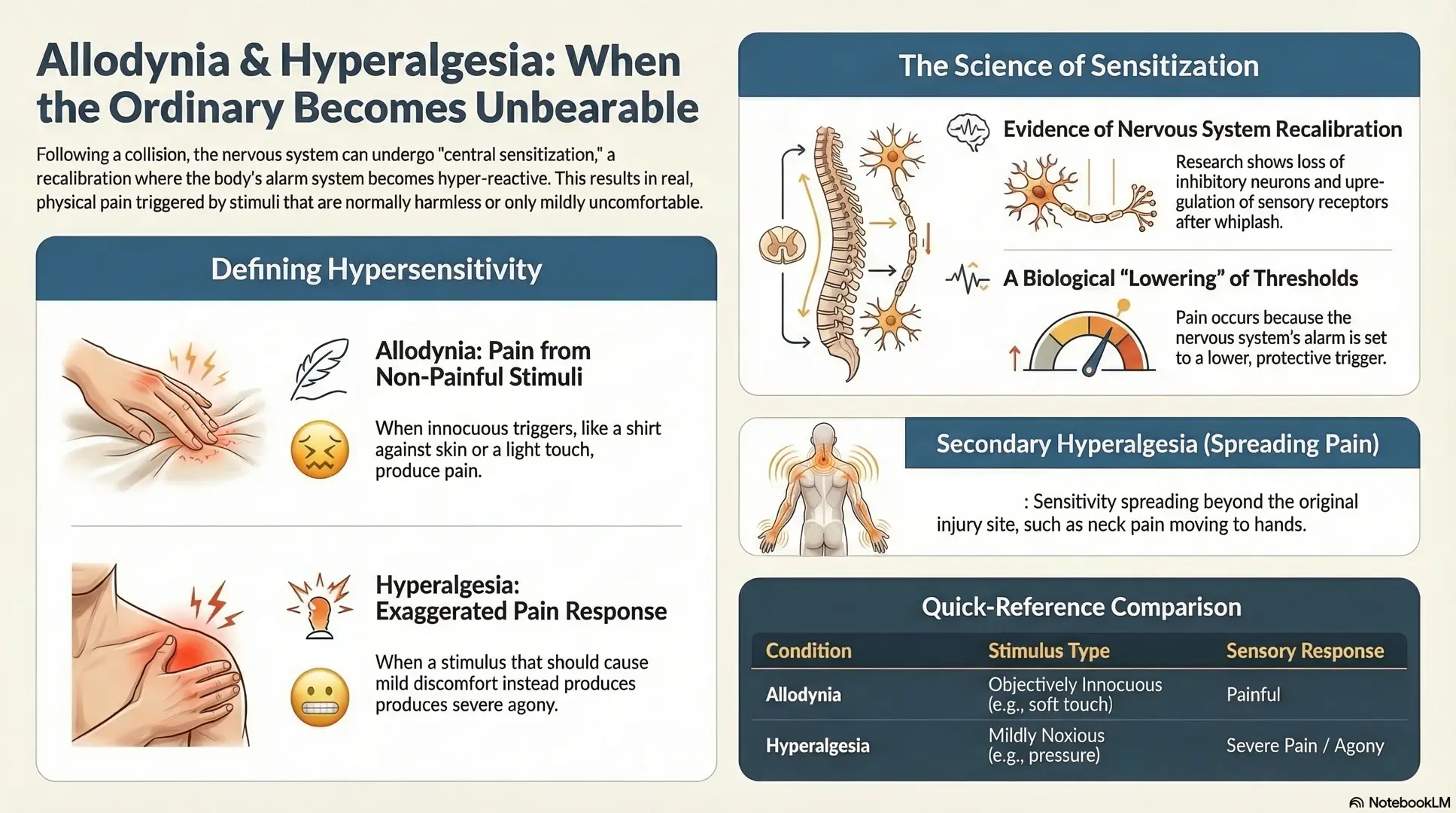 Allodynia and hyperalgesia — when the ordinary becomes unbearable