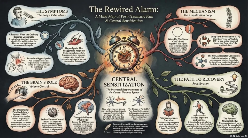Shifting Thresholds: How Trauma Recalibrates the Nervous System's Definition of Pain