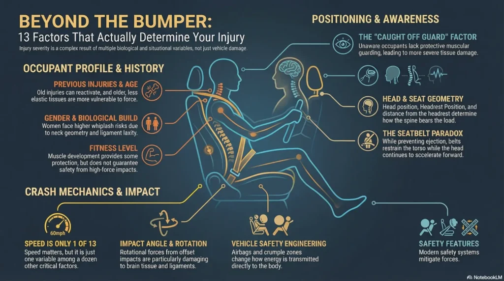 Why Low Speed Crashes Still Cause Serious Injuries