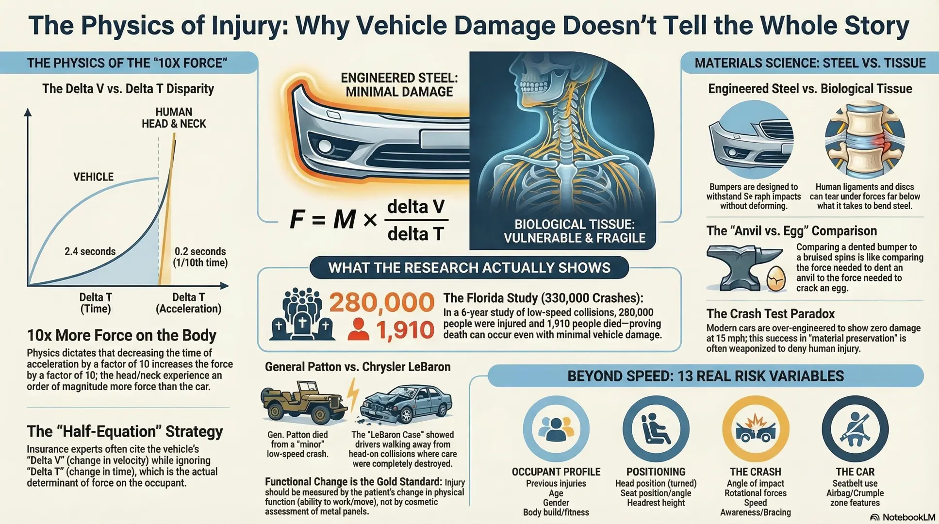 Why Vehicle Damage Doesn't Predict Your Injury Severity 4 Vehicle Damage Doesn't Tell the Whole Story