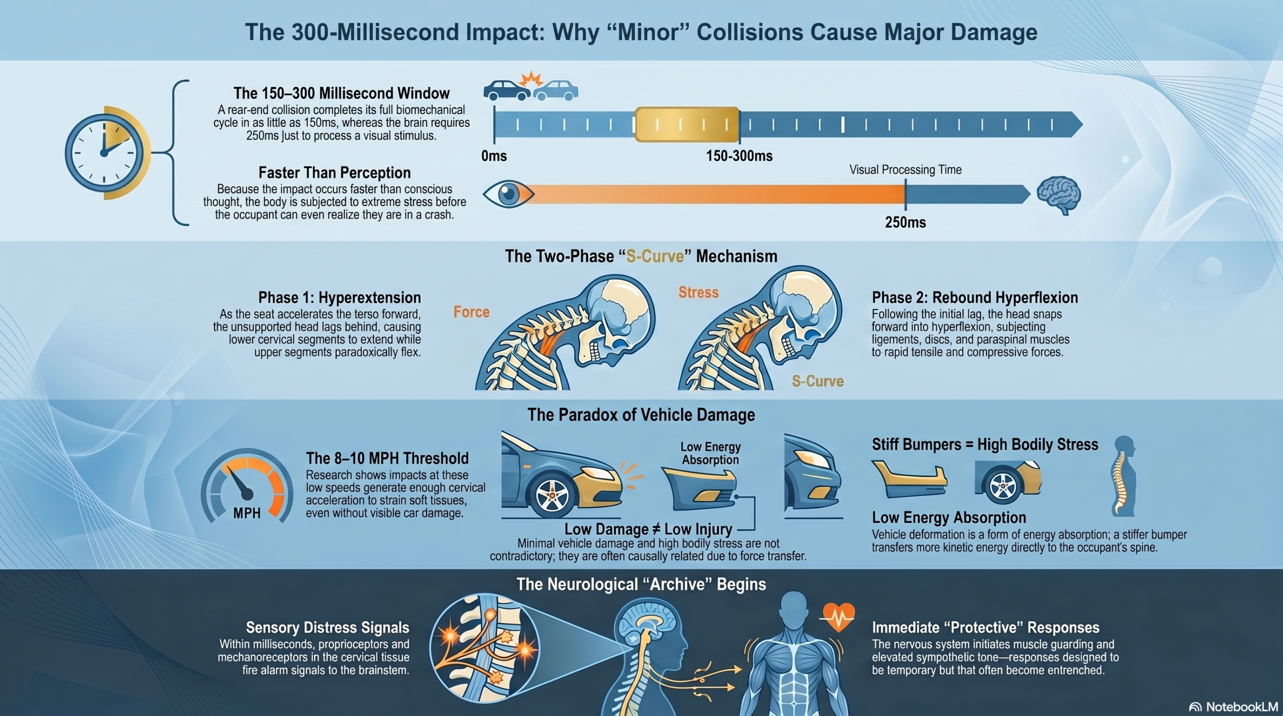 Bodies remember what minds forget 5 Section 1: Biomechanics of Impact infographic
