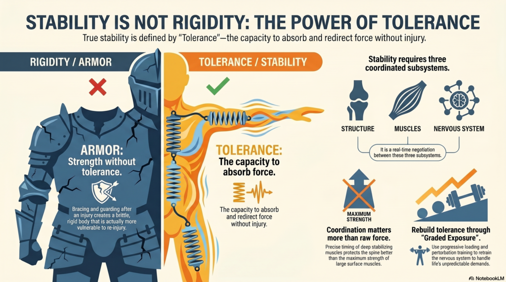Stability as tolerance