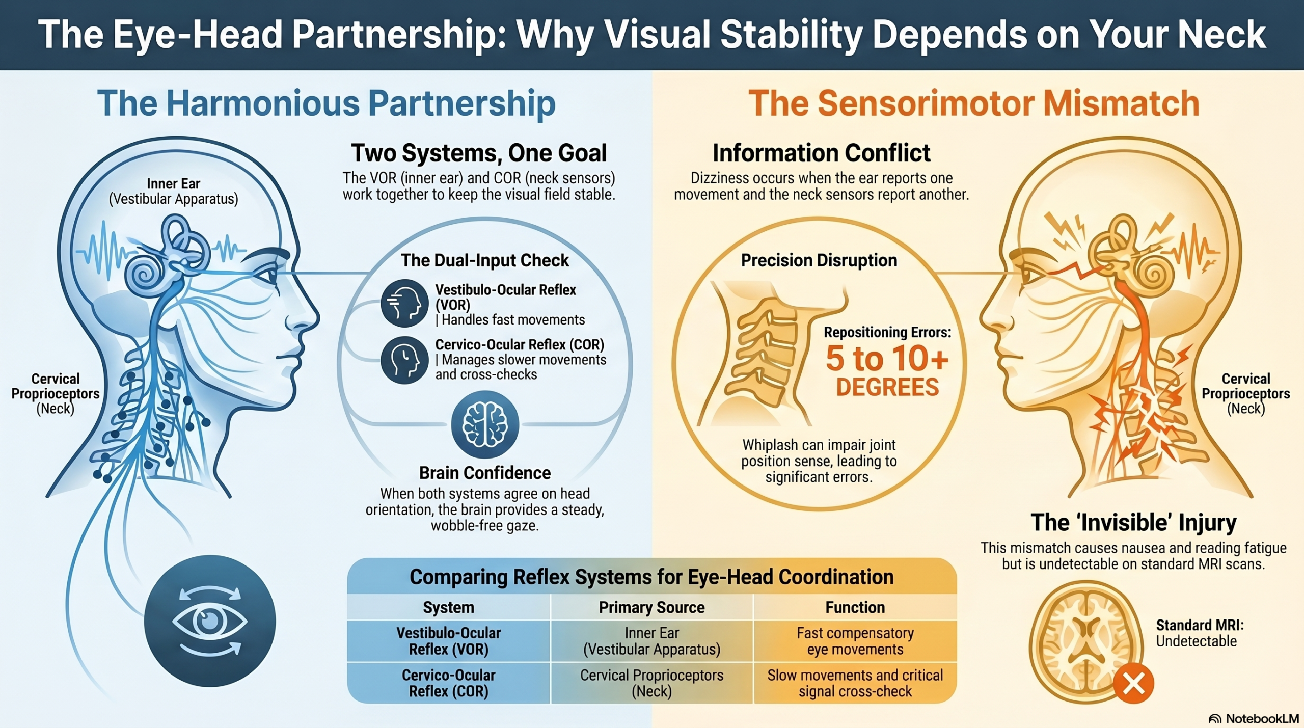 Exquisite Sensitivity 5 Neck Health and Visual Stability: The Eye-Head Partnership