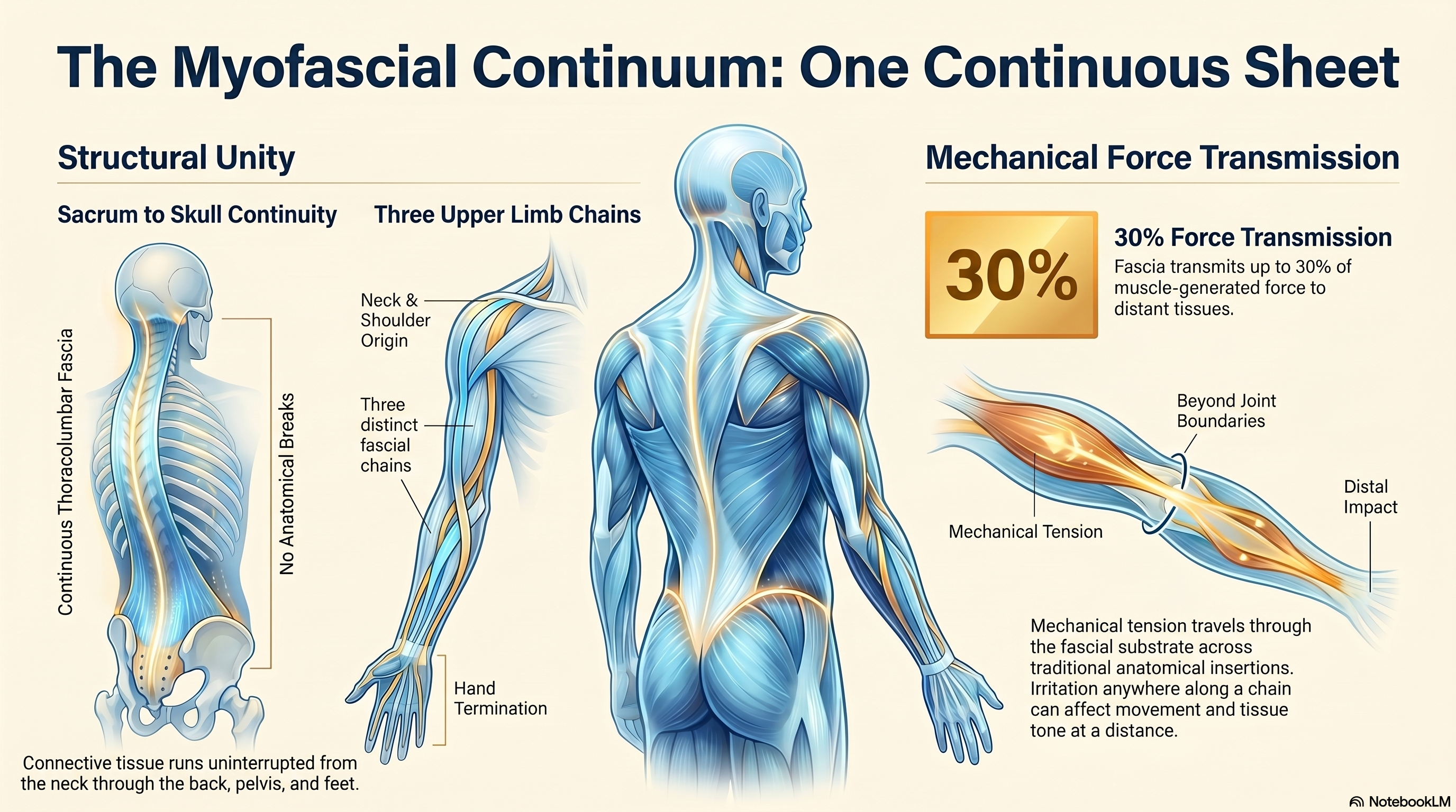 The Myofascial Continuum: One Continuous Sheet