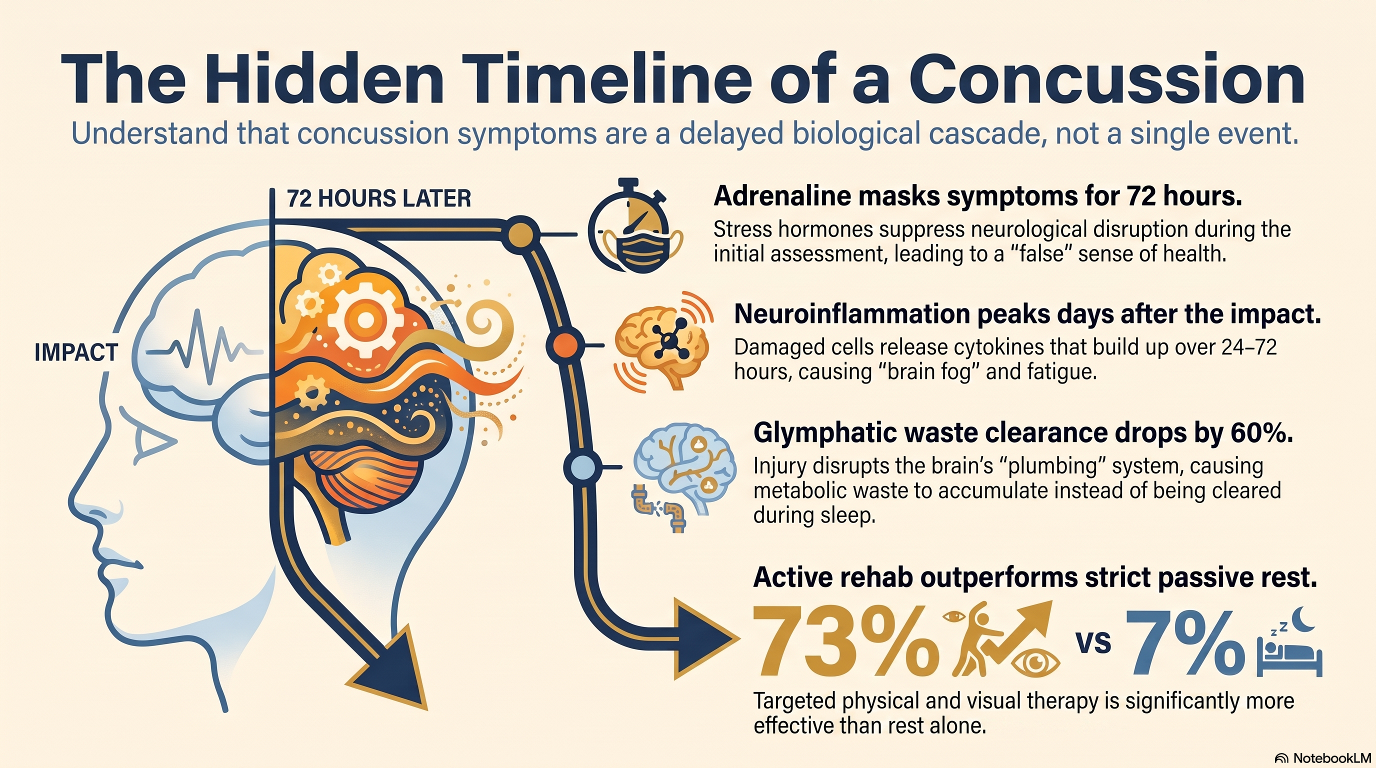 Concussion Symptoms That Appear Days or Weeks Later