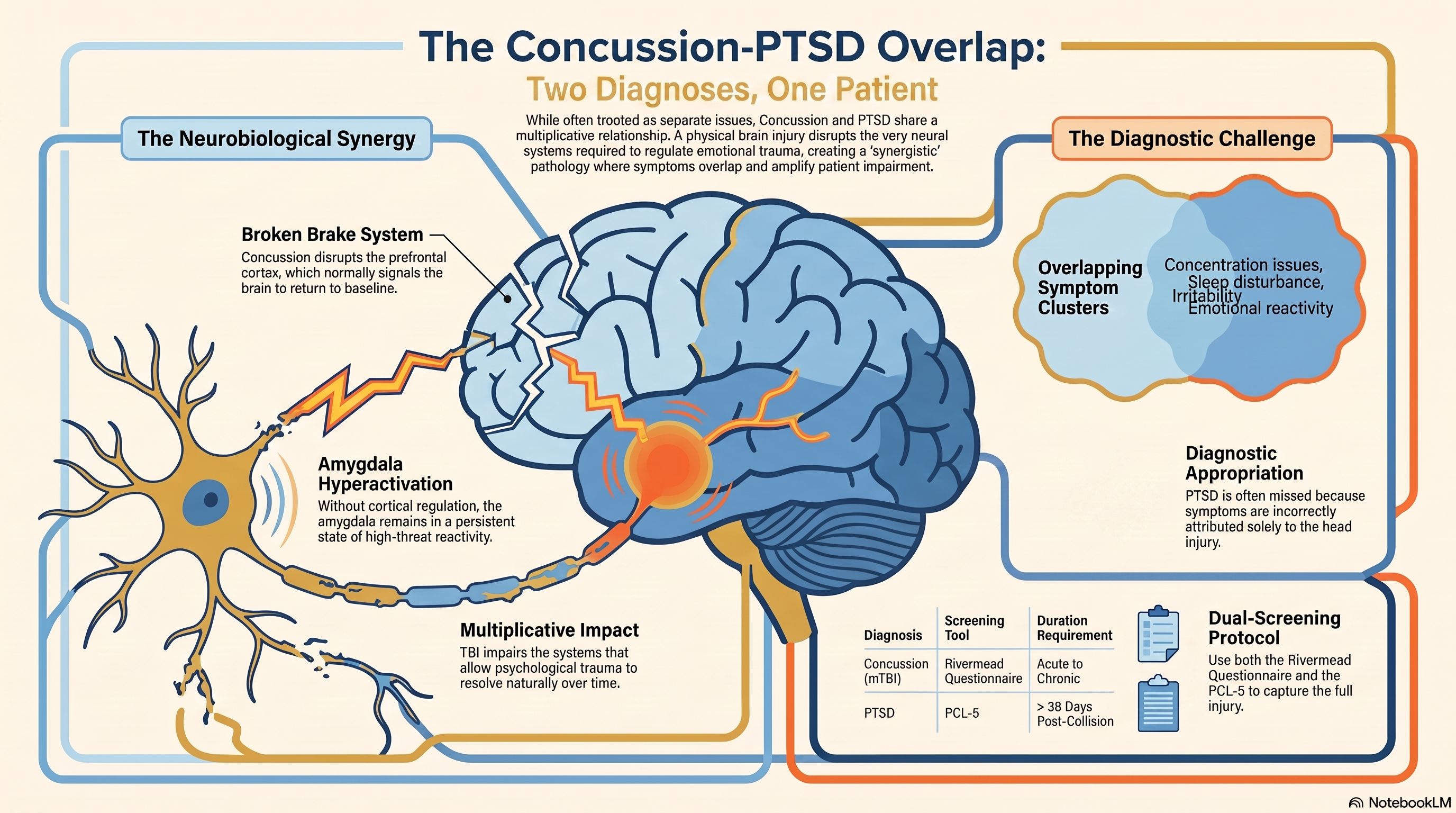 PTSD After Car Accidents: More Common Than You Think 4 The Concussion-PTSD Overlap: Two Diagnoses, One Patient