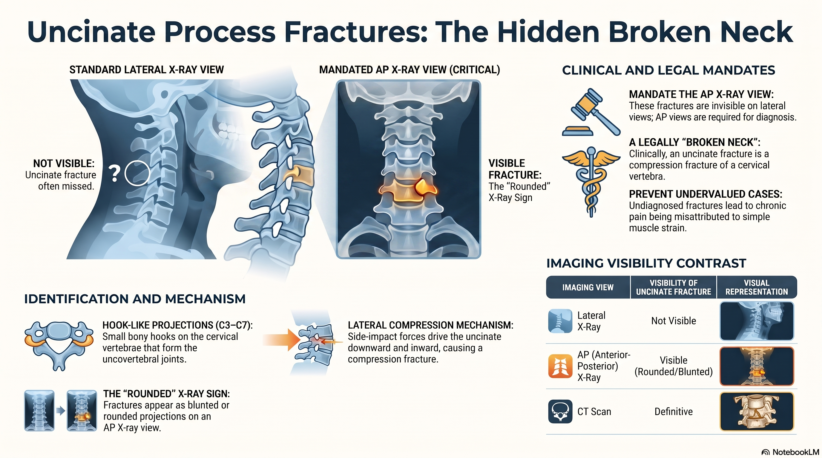 Broadside Collisions: The Overlooked Injury Pattern 4 Uncinate Process Fractures: The Hidden Broken Neck