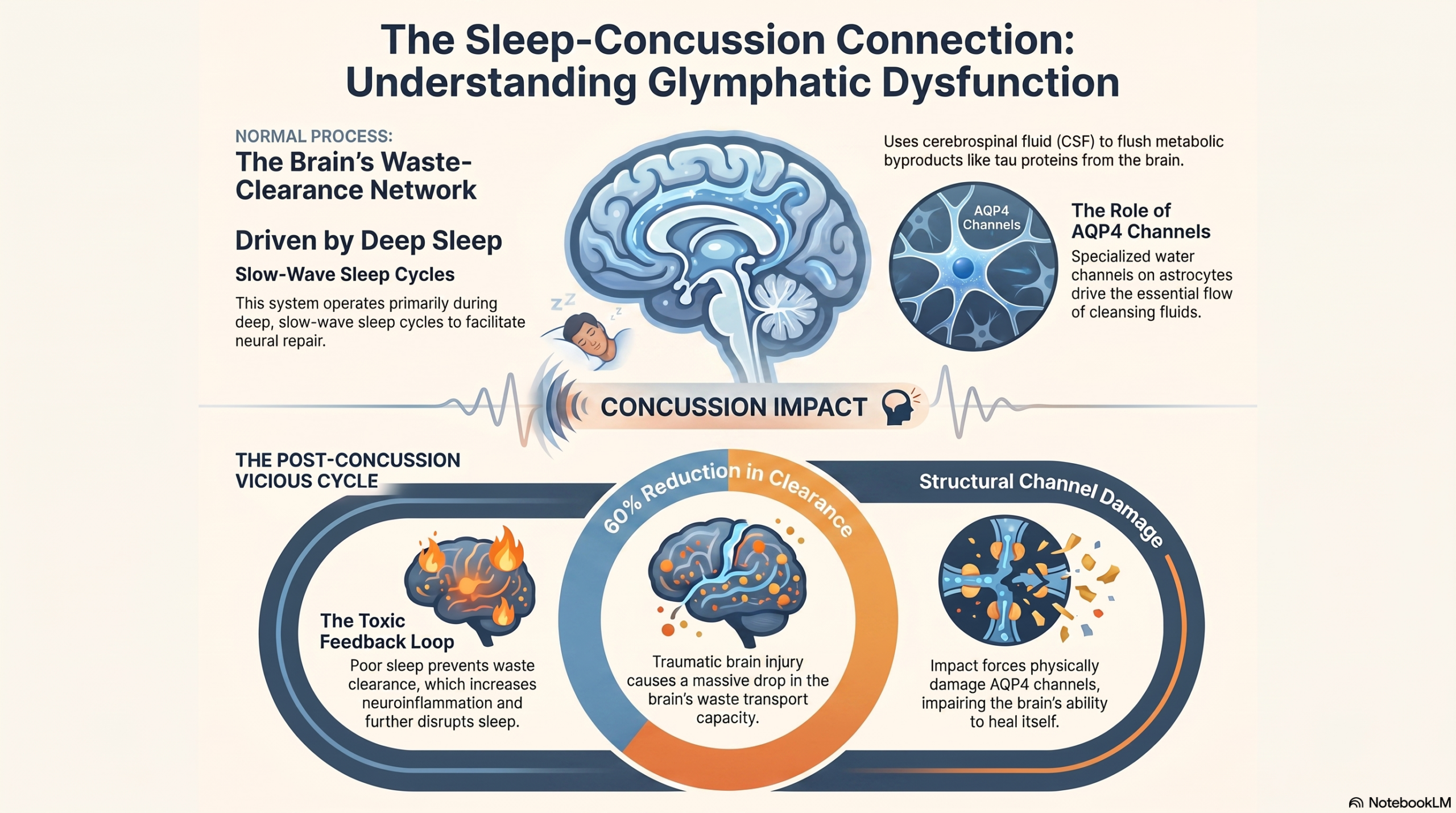 Understanding Glymphatic Dysfunction After Concussion