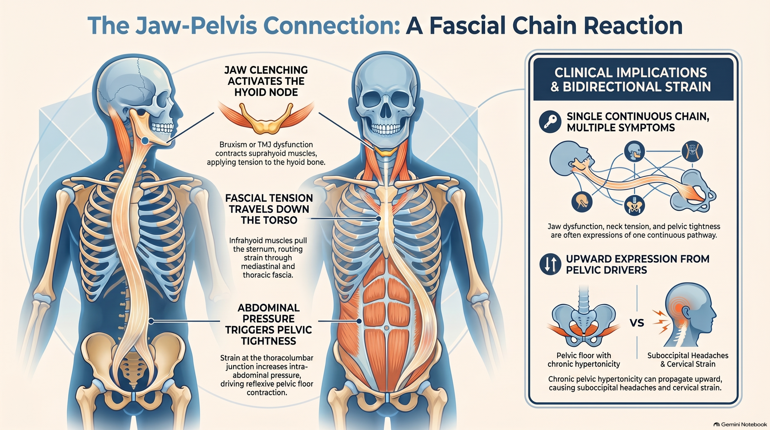 The Jaw-to-Pelvis Chain Reaction